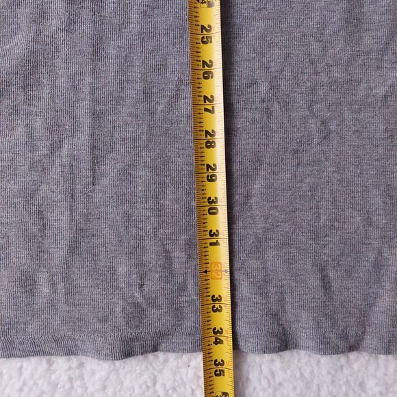 Duluth Trading Co Gray Henley Waffle Pattern Thermal Men's Size LT - Picture 14 of 14